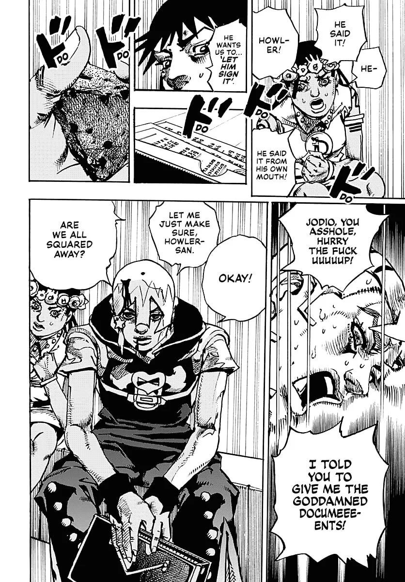 JoJo Bizarre Adventure Part 9: The JoJoLands, chapter 32, page 23