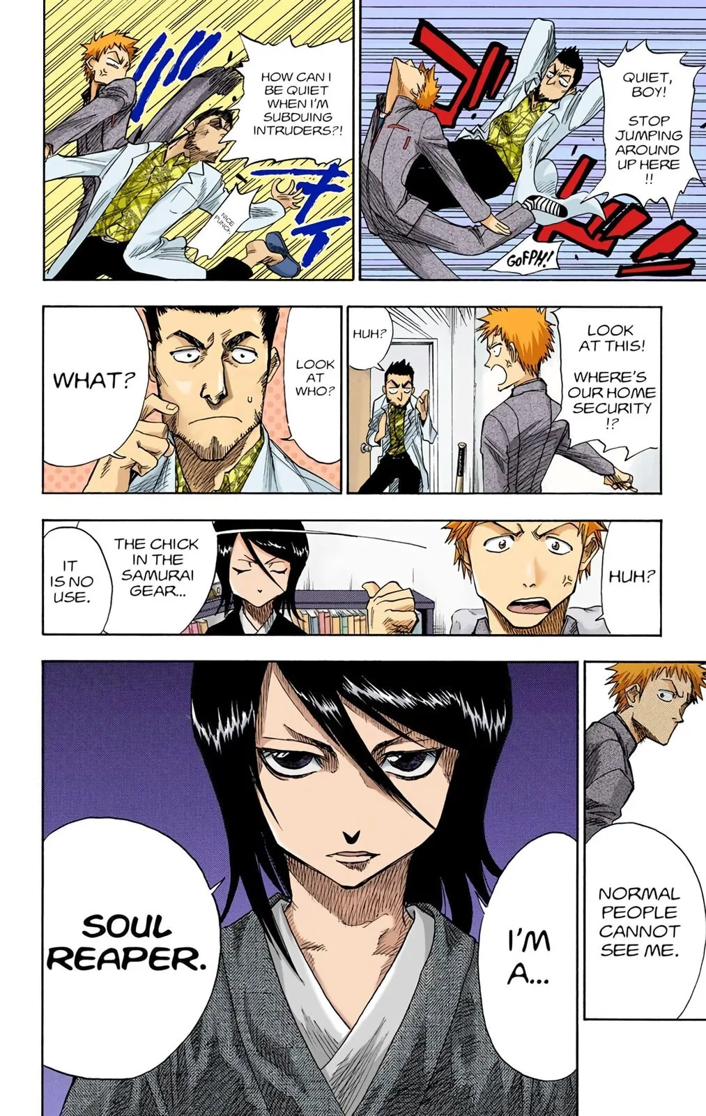 Bleach Colored Manga, chapter 1, page 13