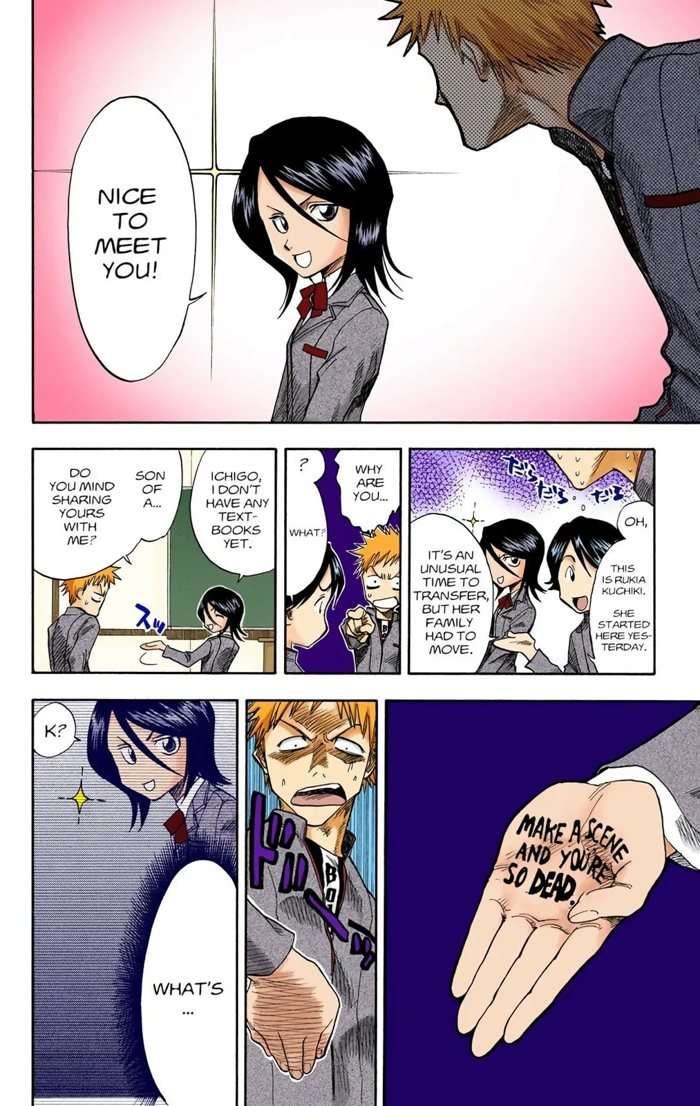 Bleach Colored Manga, chapter 2, page 8