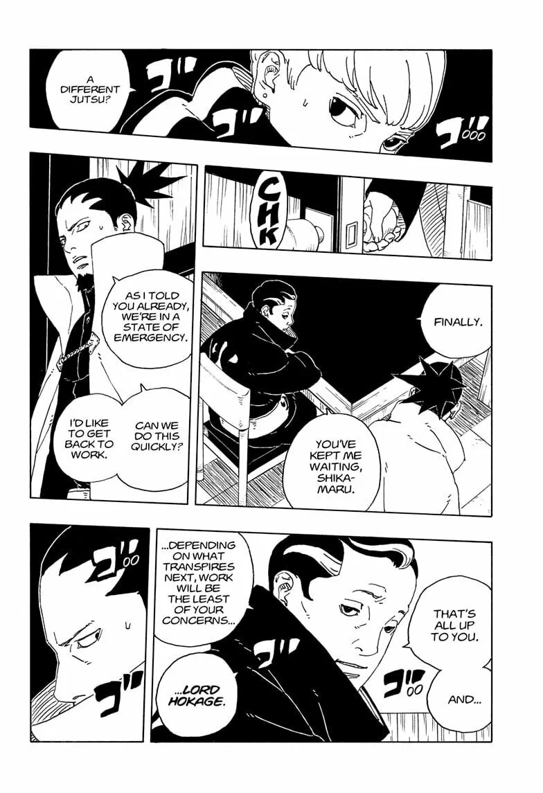 Boruto Two Blue Vortex Manga, chapter 30, page 22