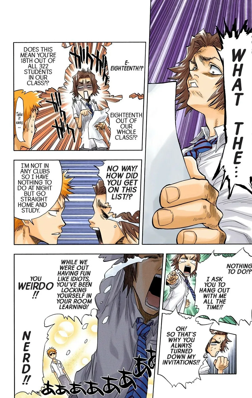 Bleach Colored Manga, chapter 34, page 8