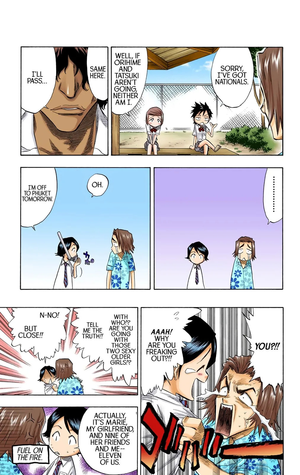 Bleach Colored Manga, chapter 58, page 9