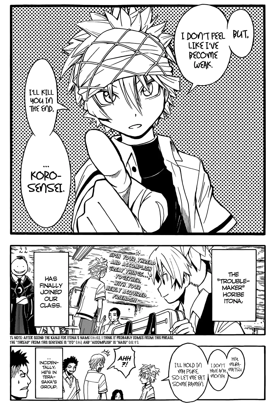 Assassination Classroom, chapter 87, page 20