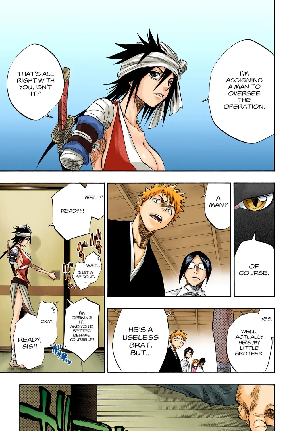Bleach Colored Manga, chapter 78, page 33