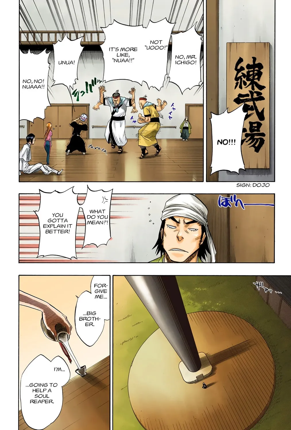 Bleach Colored Manga, chapter 80, page 35