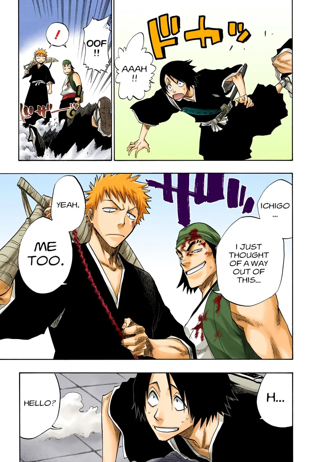 Bleach Colored Manga, chapter 92, page 37