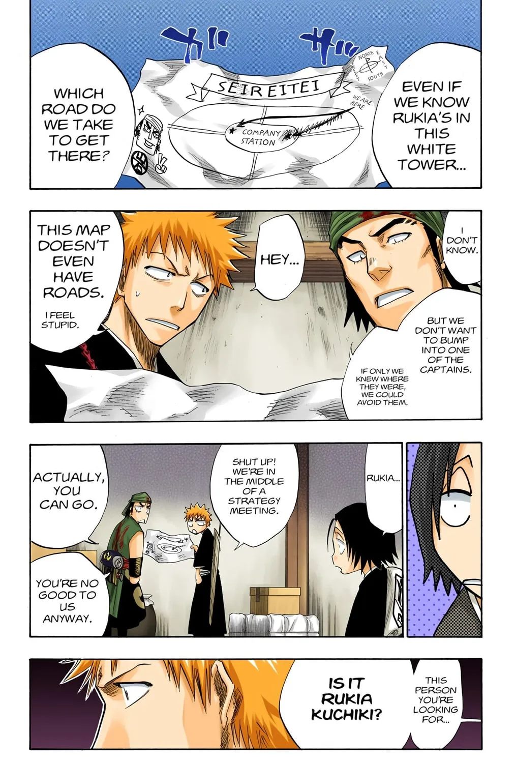 Bleach Colored Manga, chapter 93, page 35
