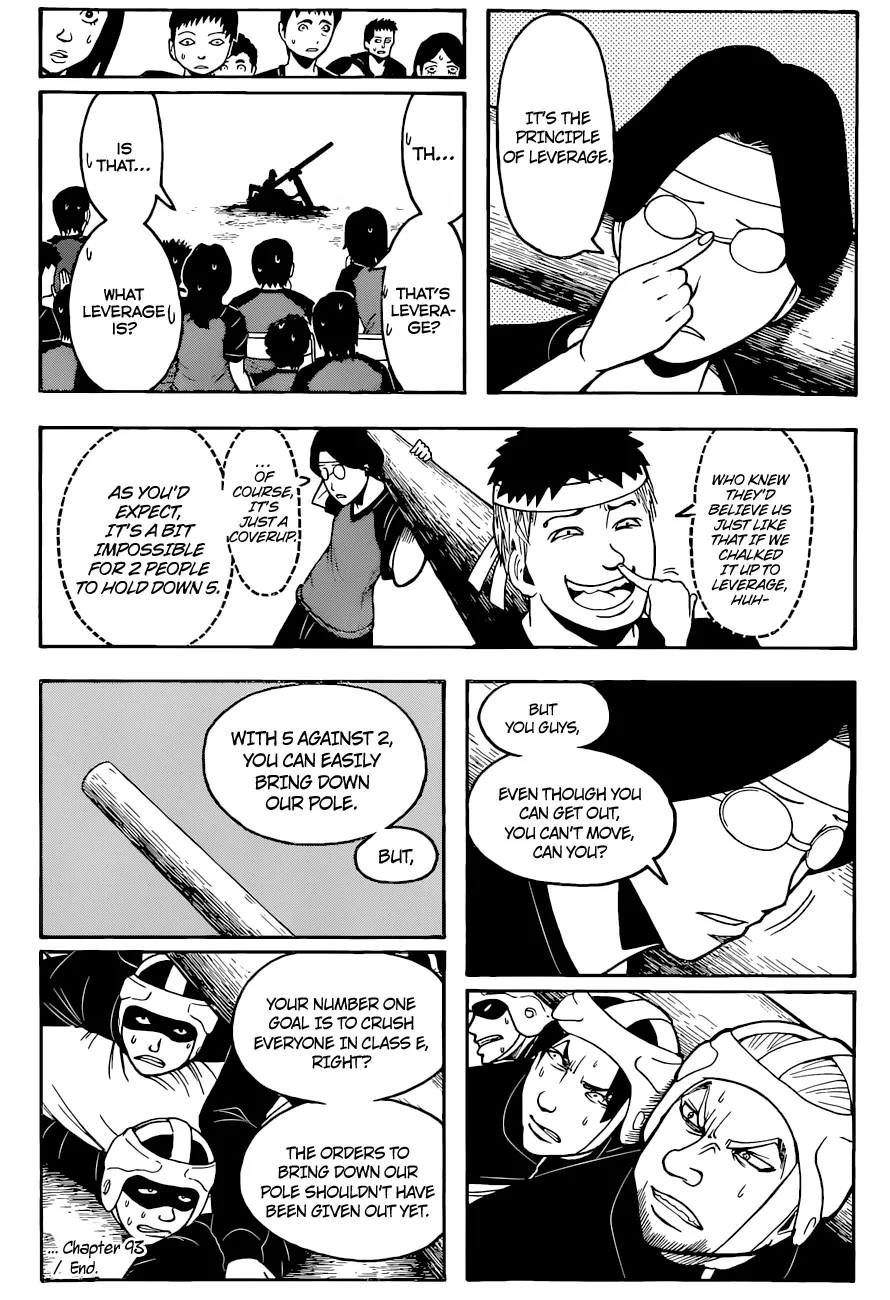 Assassination Classroom, chapter 93, page 18