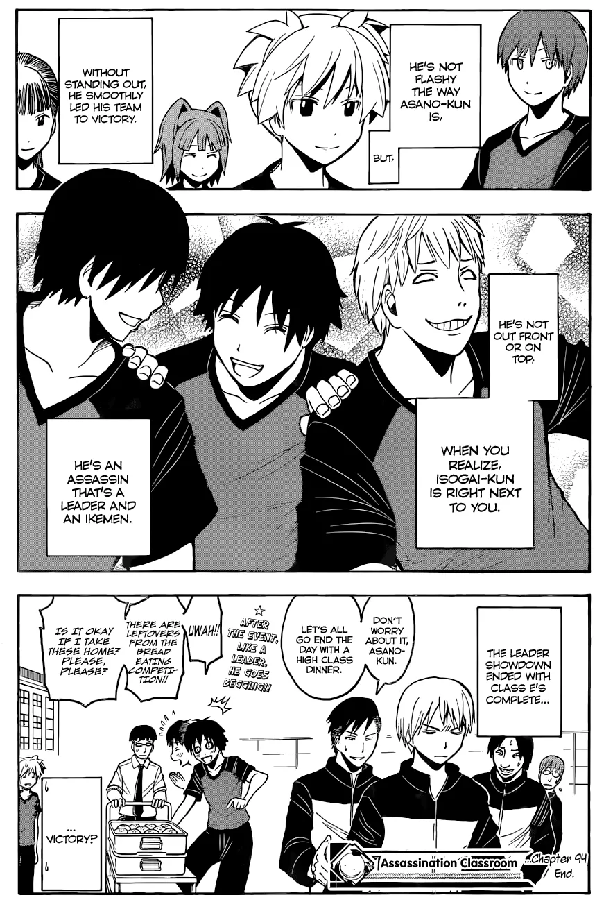 Assassination Classroom, chapter 94, page 19