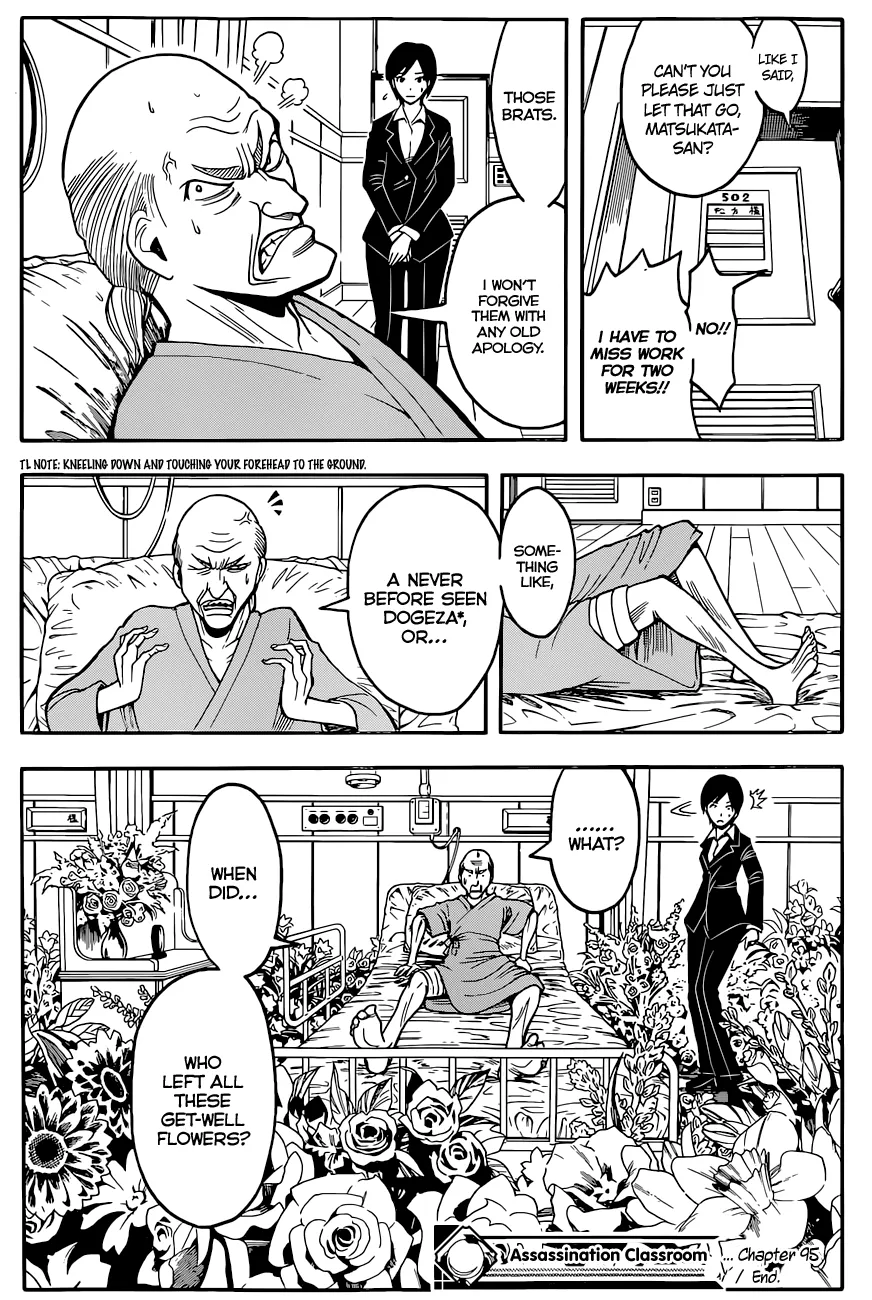 Assassination Classroom, chapter 95, page 18