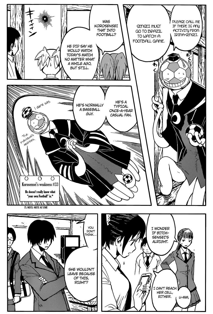 Assassination Classroom, chapter 100, page 9
