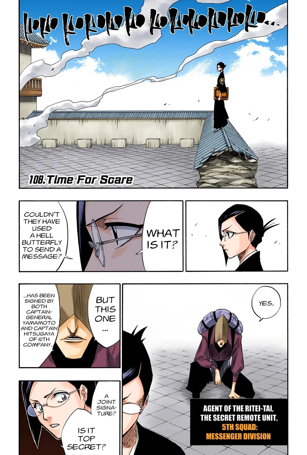 Bleach Colored Manga, chapter 108, page 1