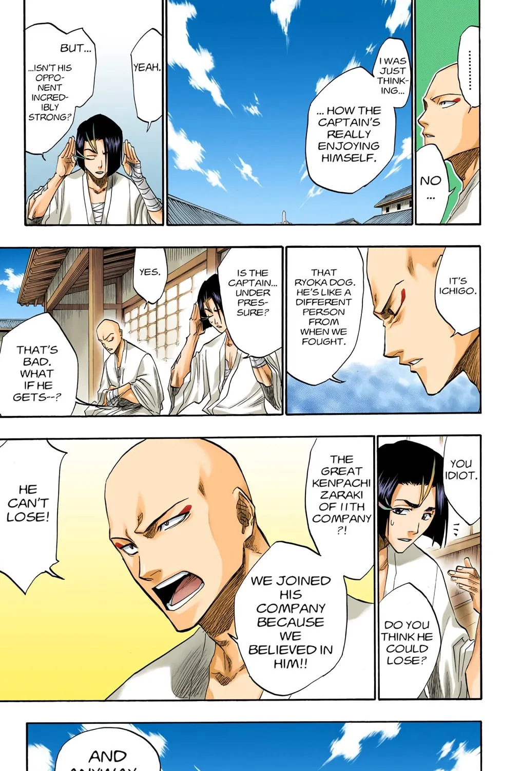 Bleach Colored Manga, chapter 112, page 33