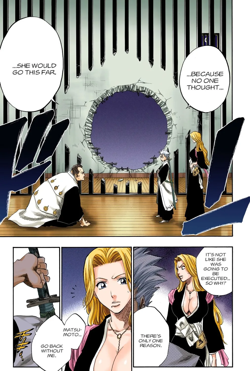 Bleach Colored Manga, chapter 129, page 33