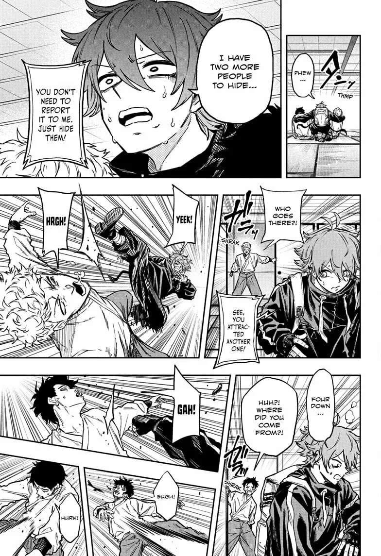 Shinobi Undercover Manga, chapter 66, page 17