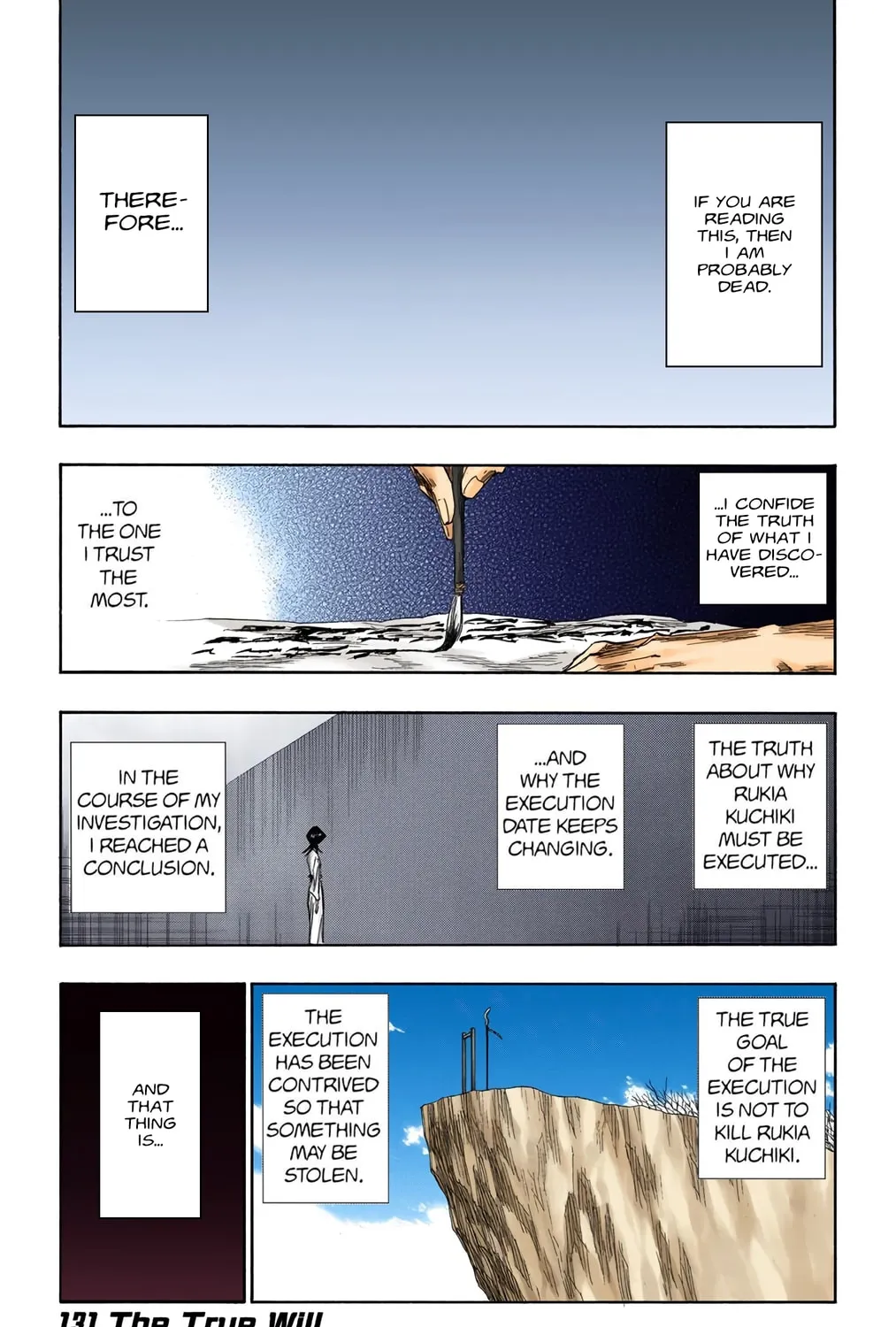 Bleach Colored Manga, chapter 131, page 1