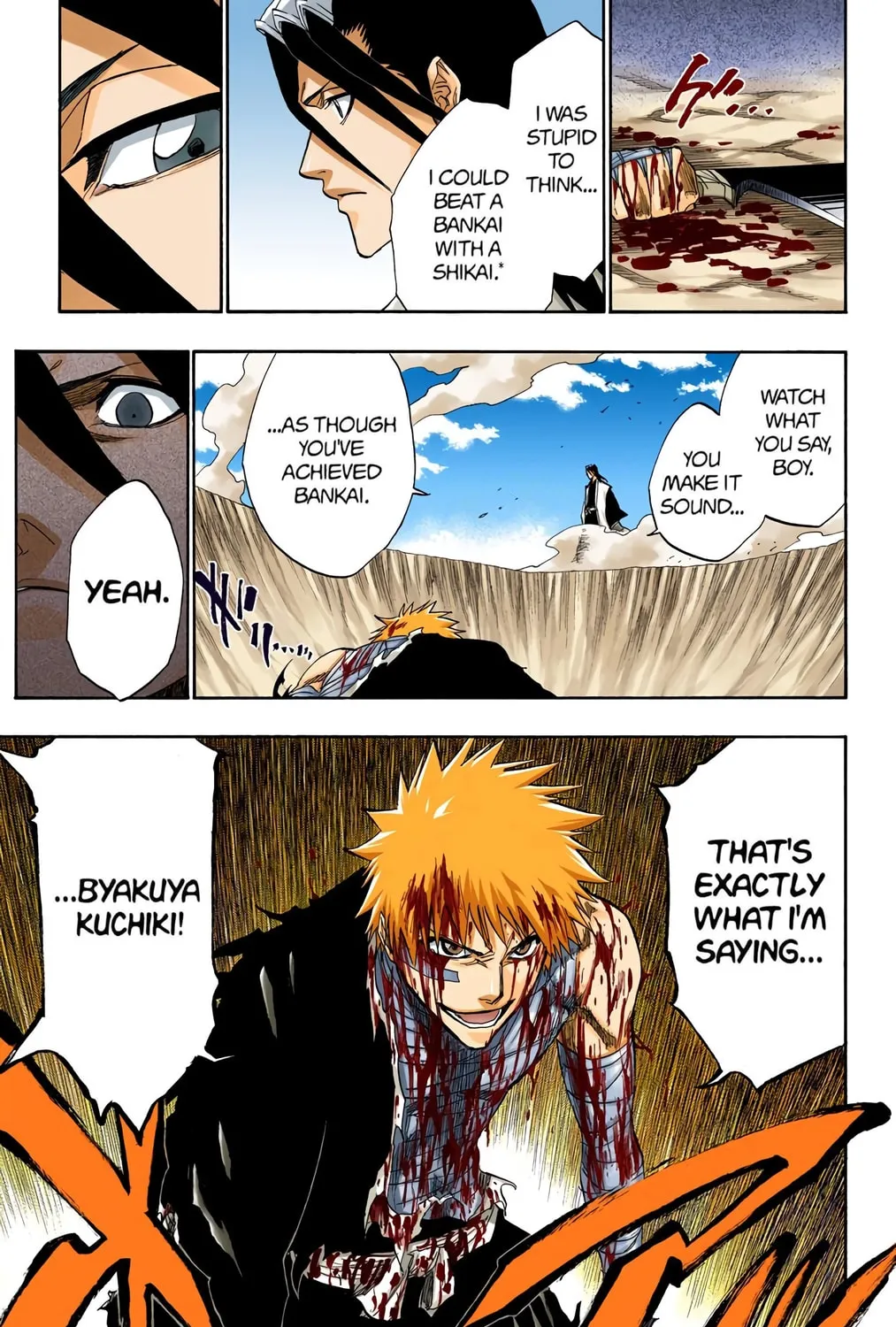 Bleach Colored Manga, chapter 161, page 35