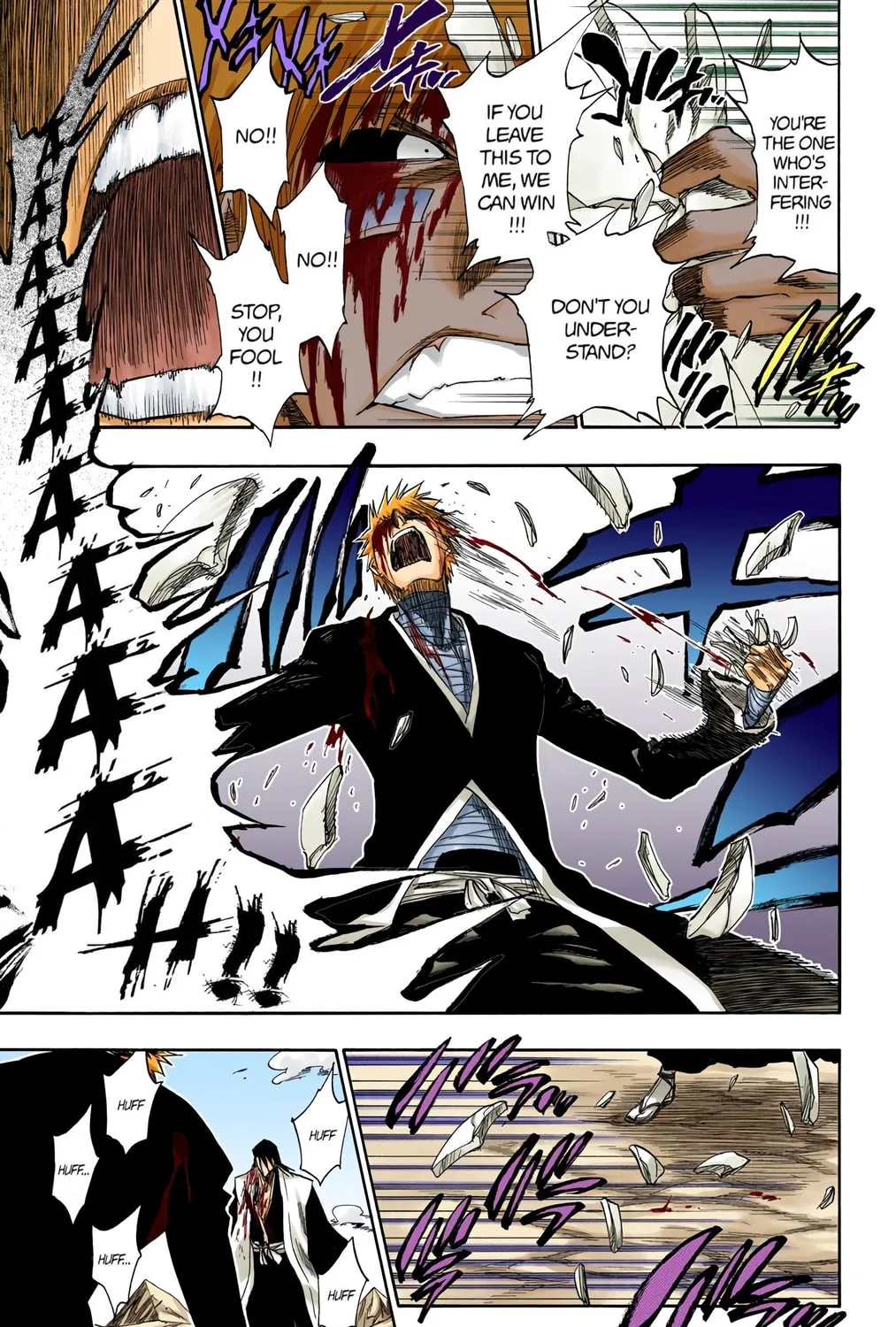 Bleach Colored Manga, chapter 166, page 21