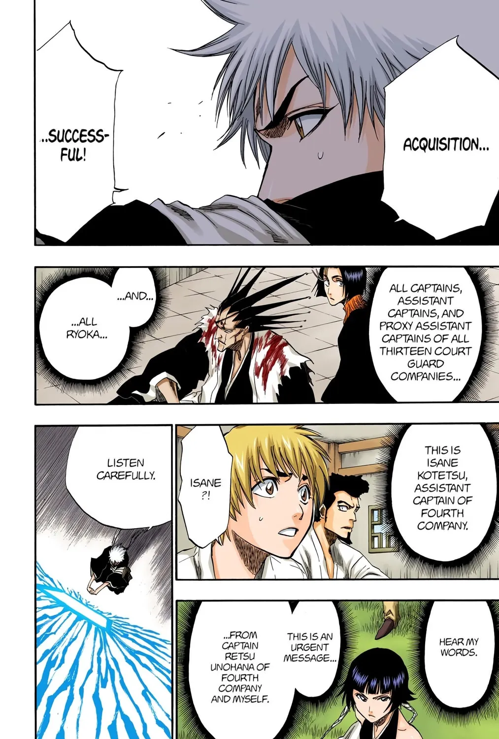 Bleach Colored Manga, chapter 172, page 17