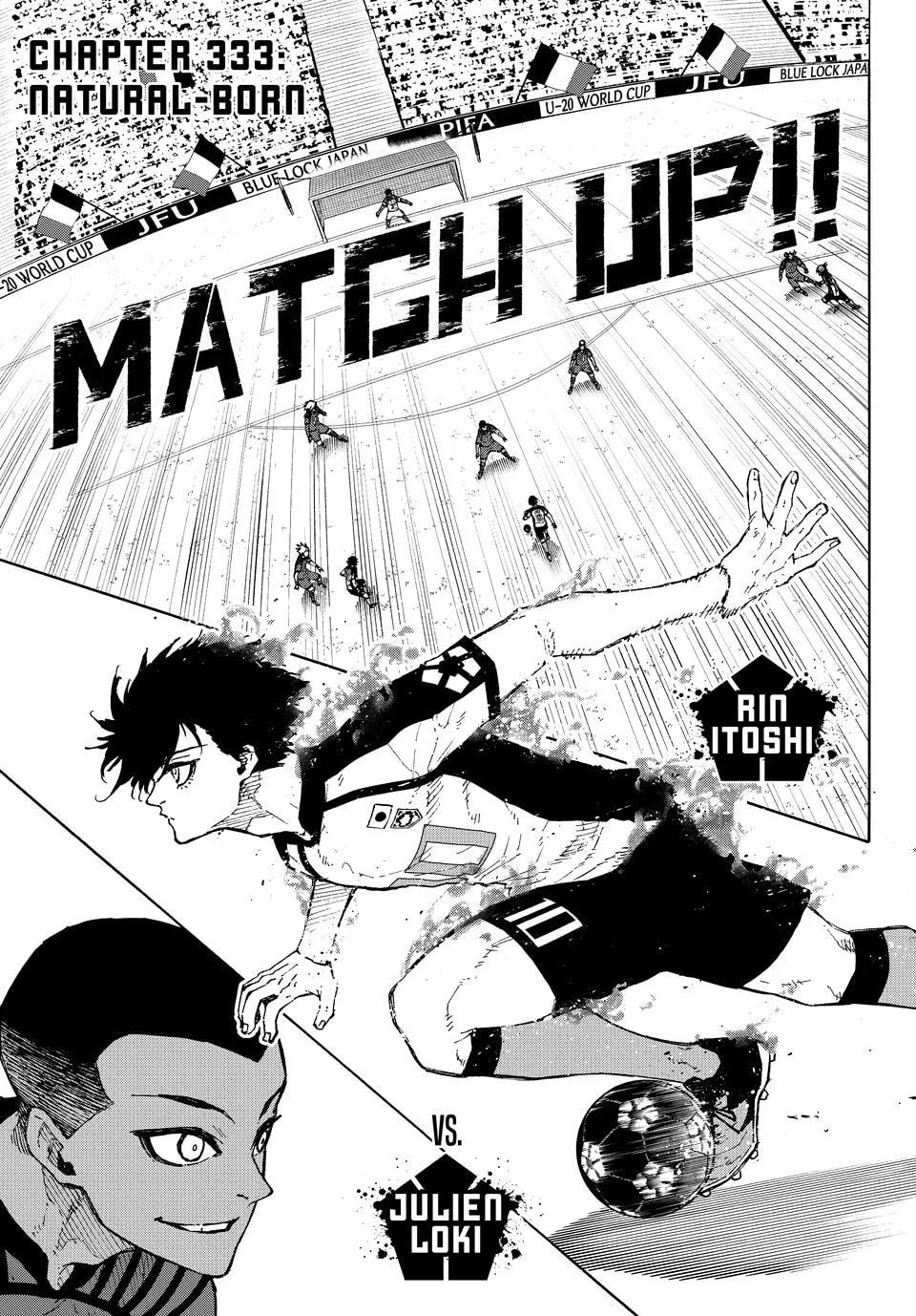 B Lock Manga, chapter 333, page 1