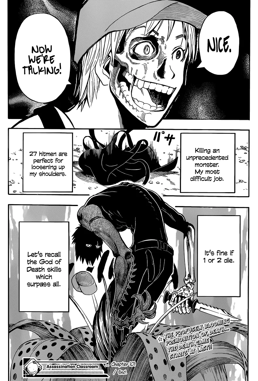 Assassination Classroom, chapter 101, page 19