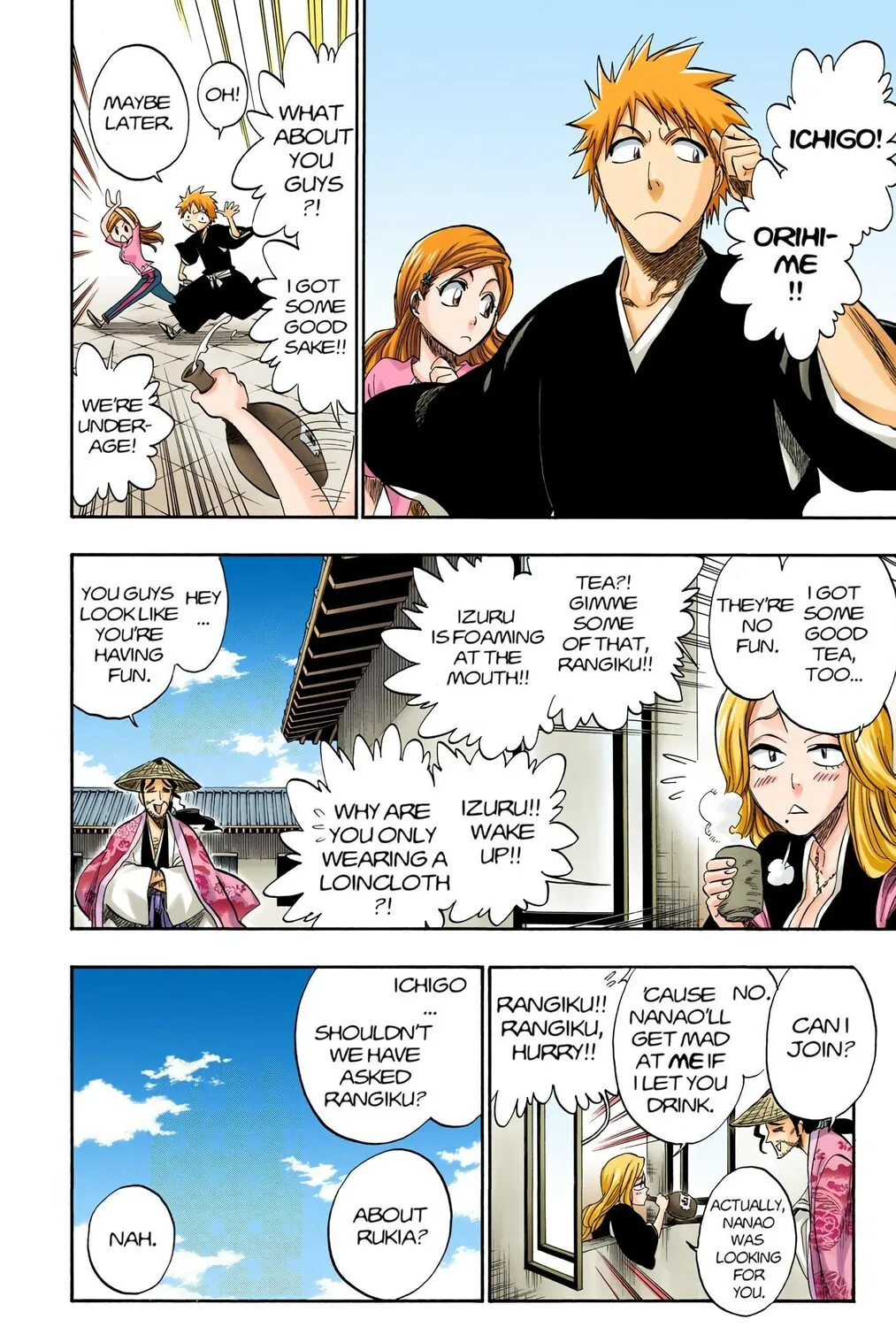 Bleach Colored Manga, chapter 181, page 11