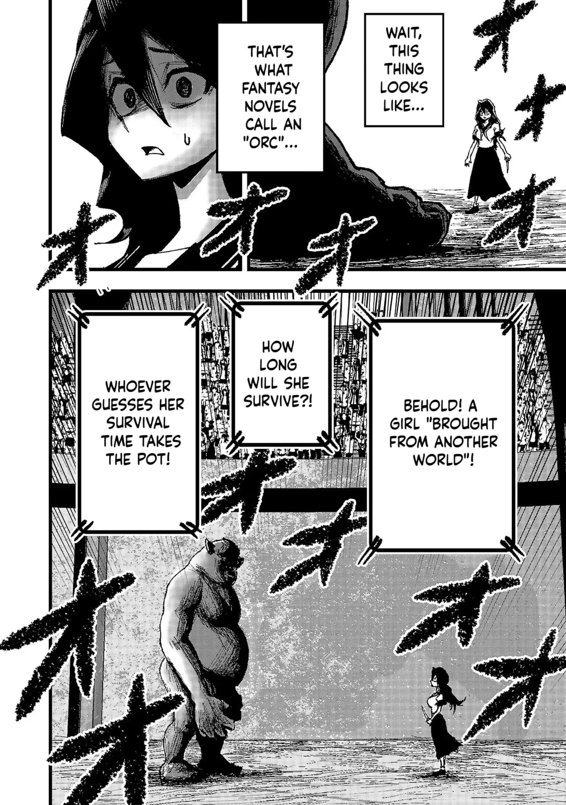 A Girl Awakens to Her "Talent for Slaughter" in Another World, chapter 1, page 28