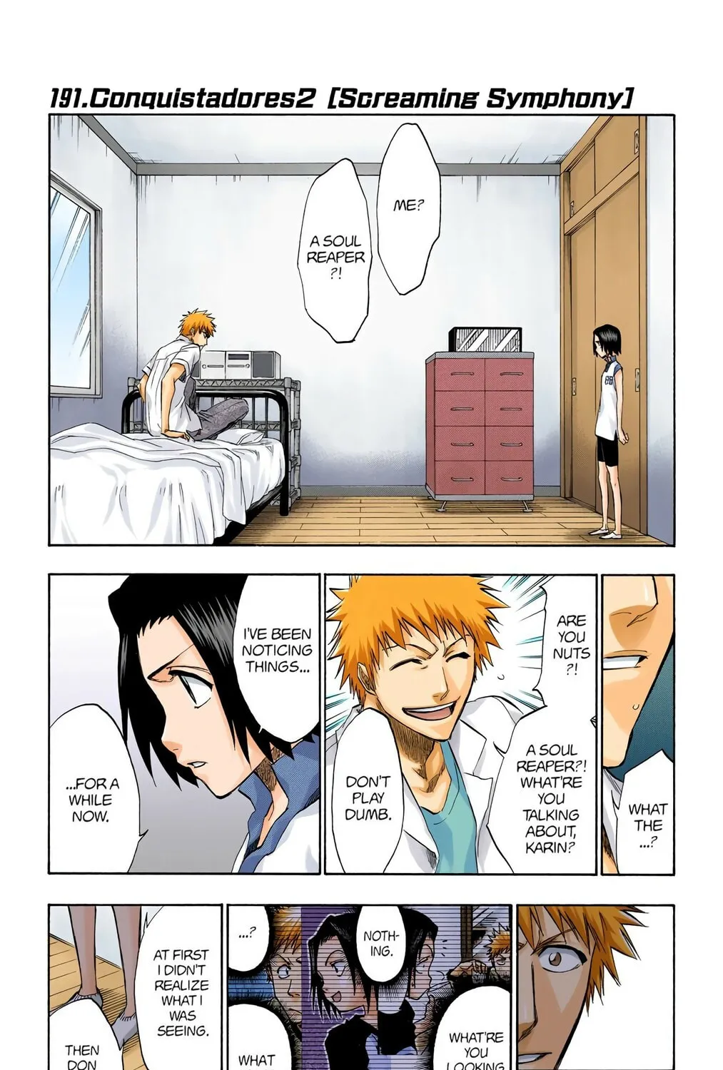 Bleach Colored Manga, chapter 191, page 1