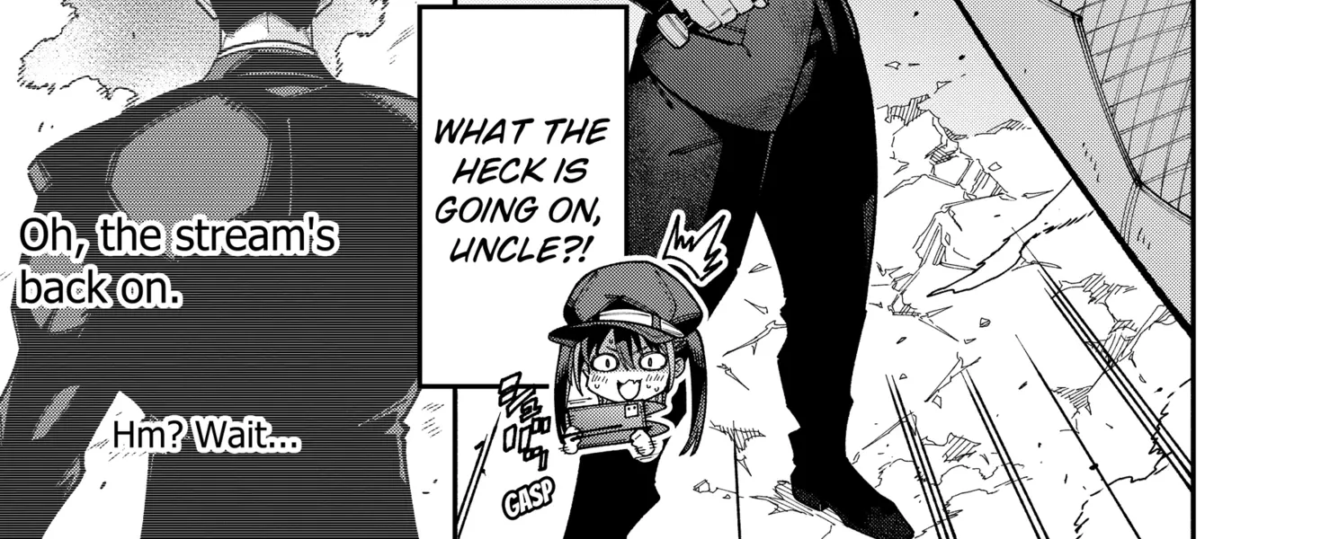 The Plain Salary Man Turned Out to Be a Hero He Was Invincible, Only to Be Exposed on His Niece's Dungeon Stream, chapter 1, page 84