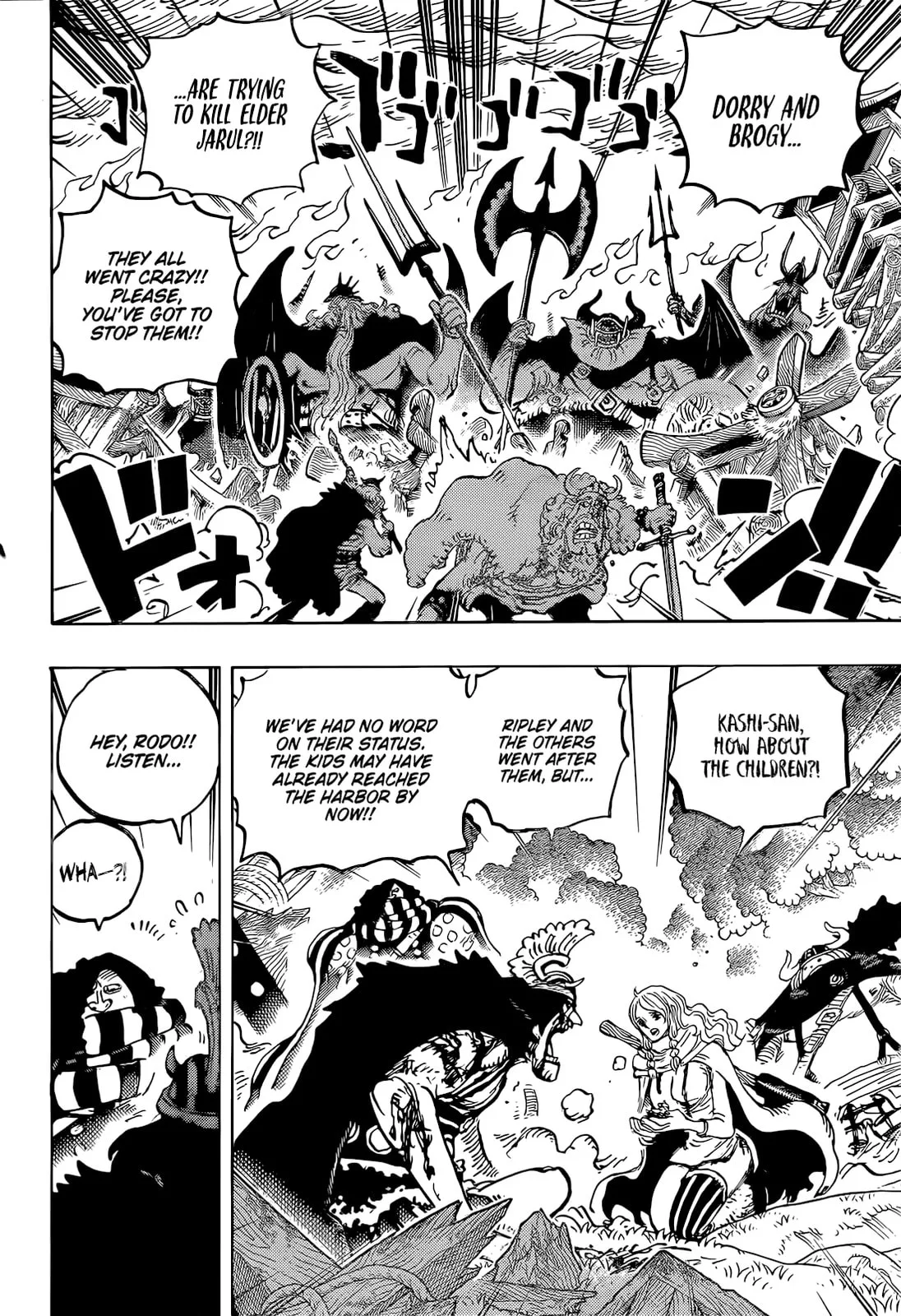 One Piece Manga, chapter 1172, page 7