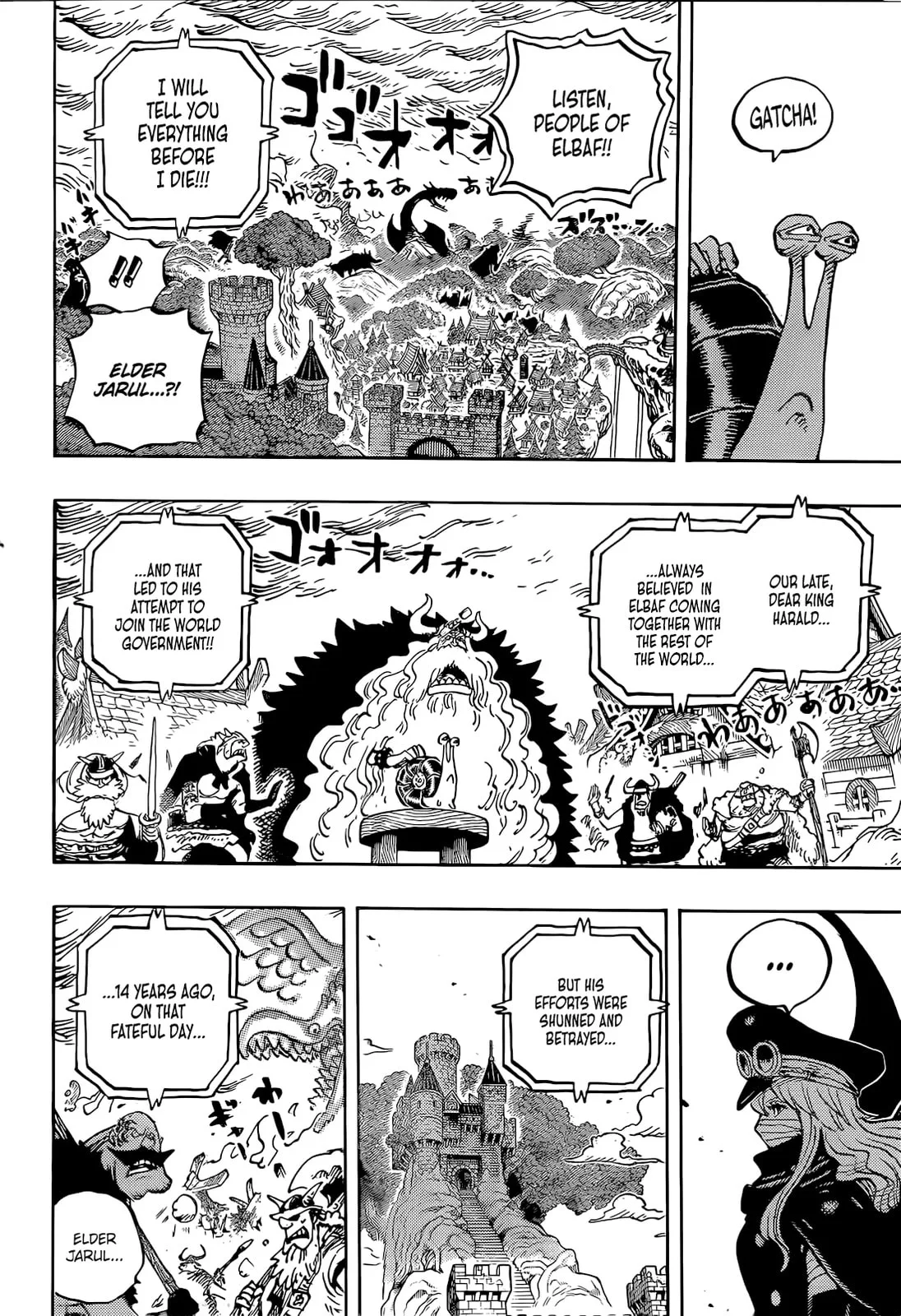 One Piece Manga, chapter 1172, page 10