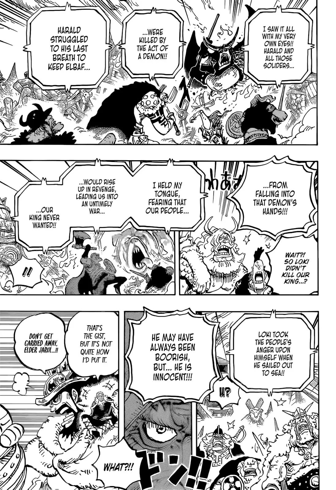 One Piece Manga, chapter 1172, page 11