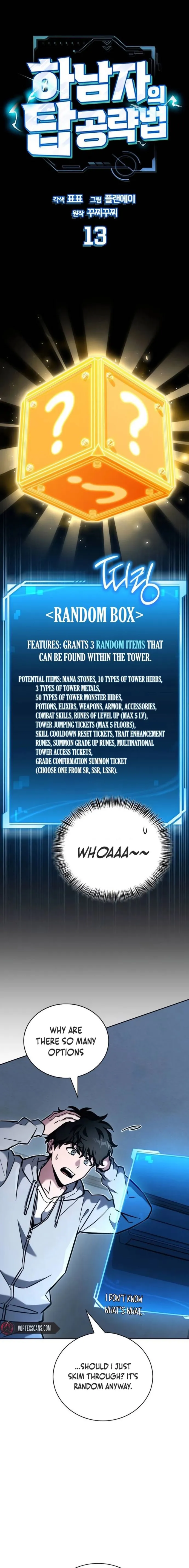 A Wimp’s Strategy Guide to Conquer the Tower, chapter 13, page 1