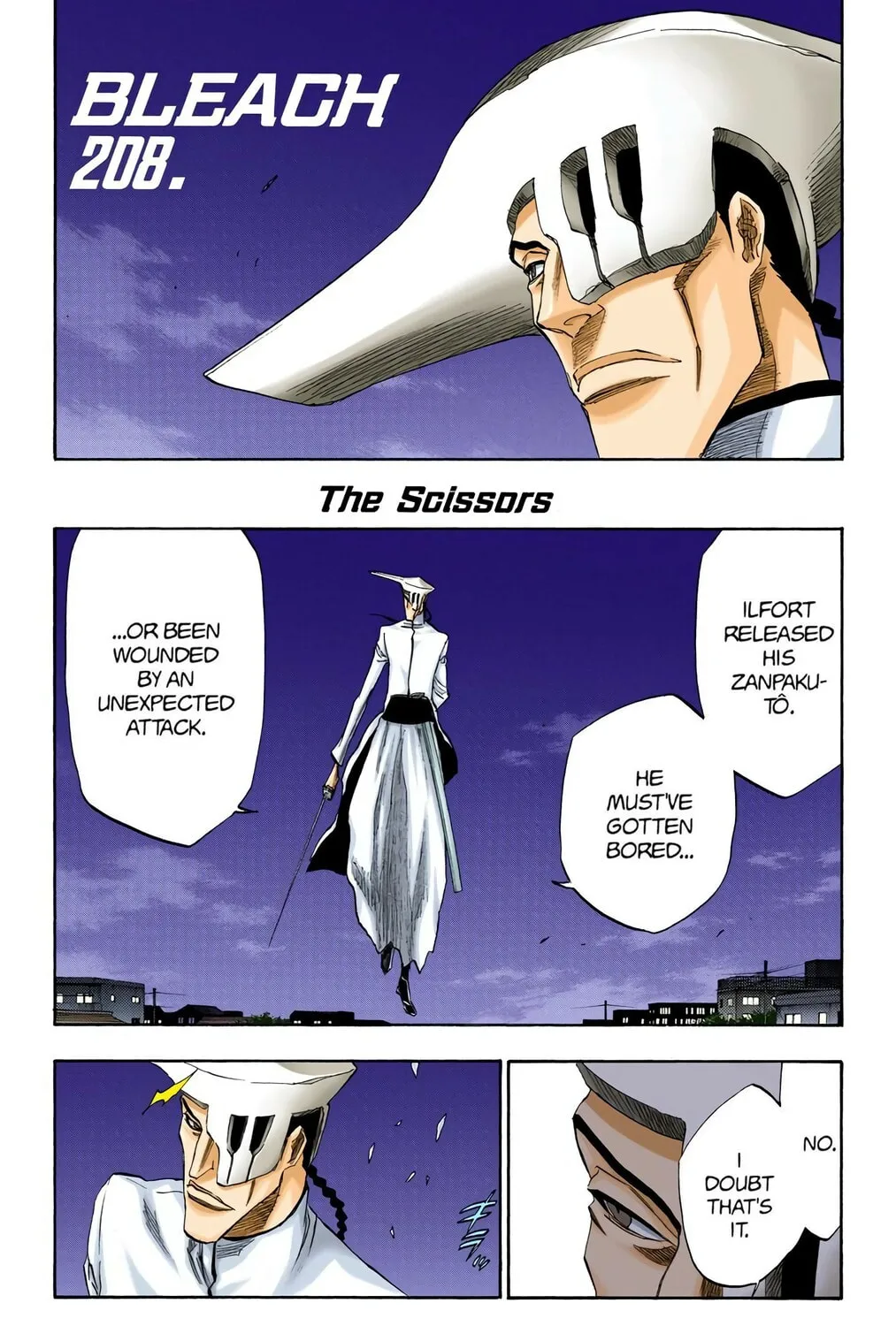 Bleach Colored Manga, chapter 208, page 13