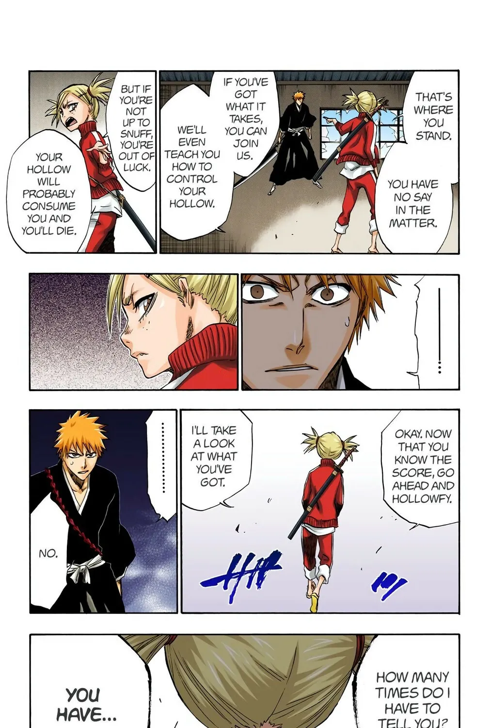 Bleach Colored Manga, chapter 215, page 33
