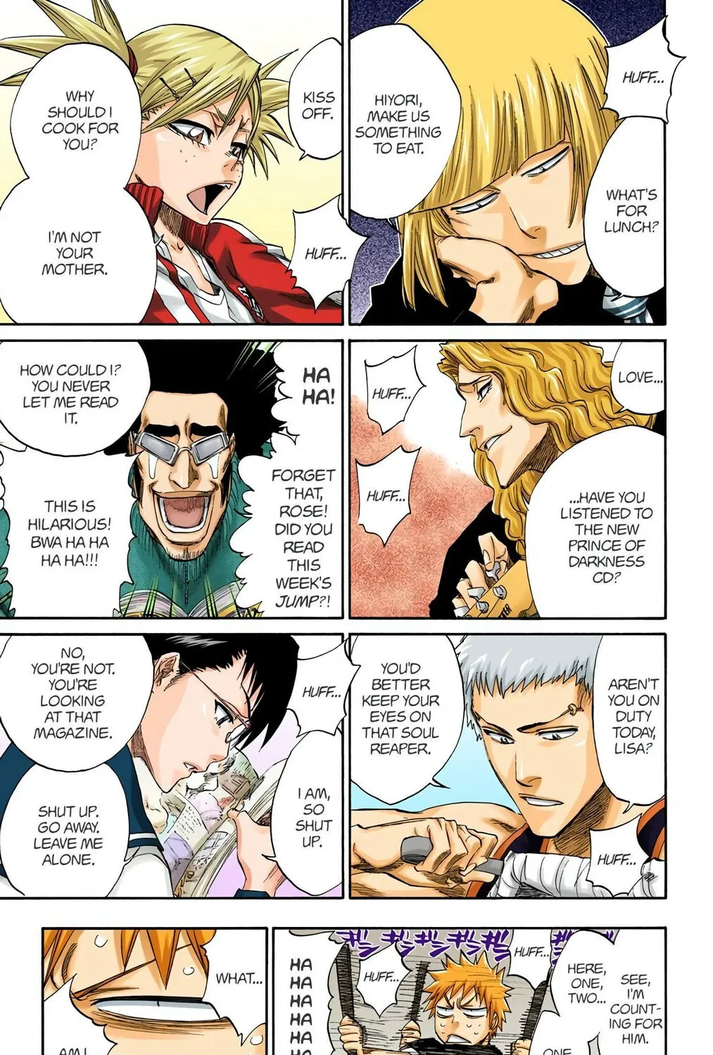 Bleach Colored Manga, chapter 217, page 13