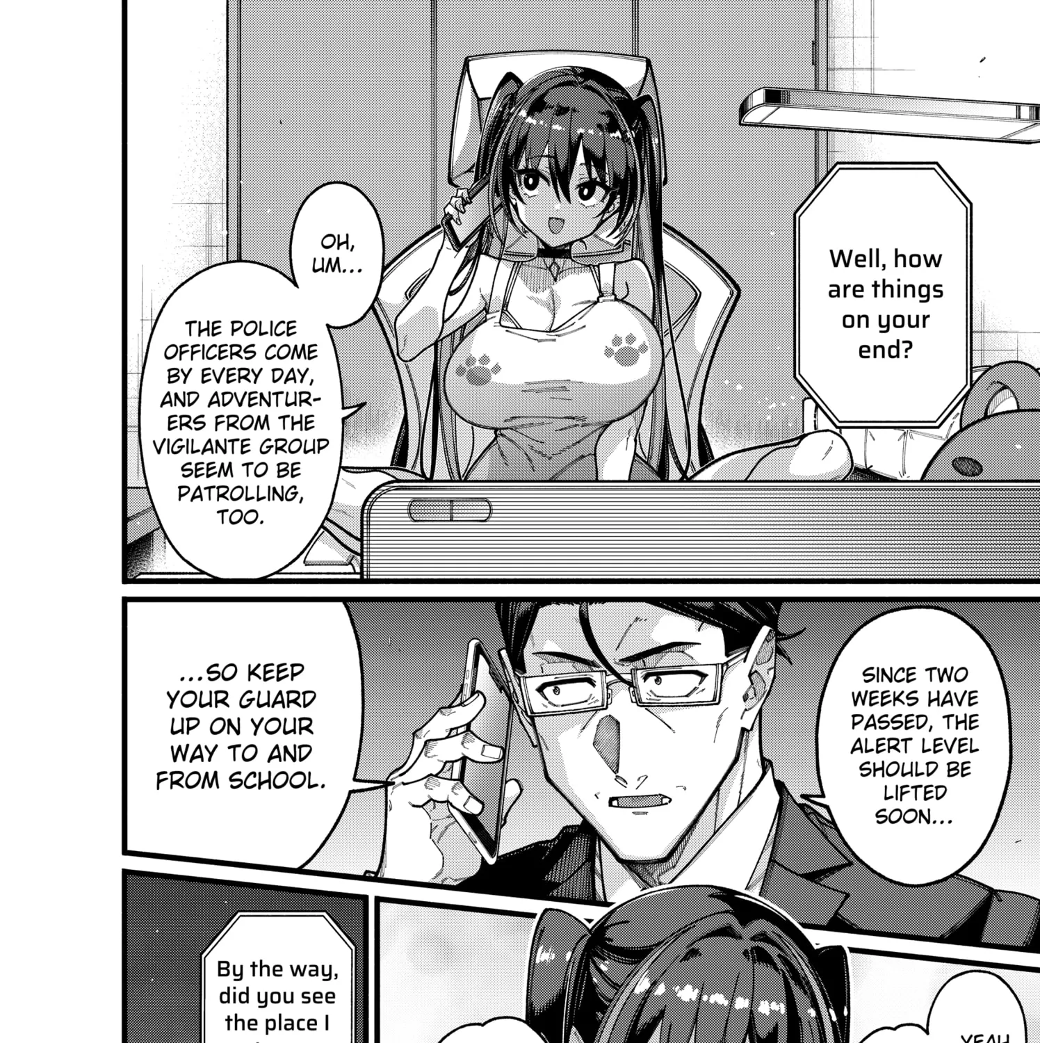 The Plain Salary Man Turned Out to Be a Hero He Was Invincible, Only to Be Exposed on His Niece's Dungeon Stream, chapter 23, page 23