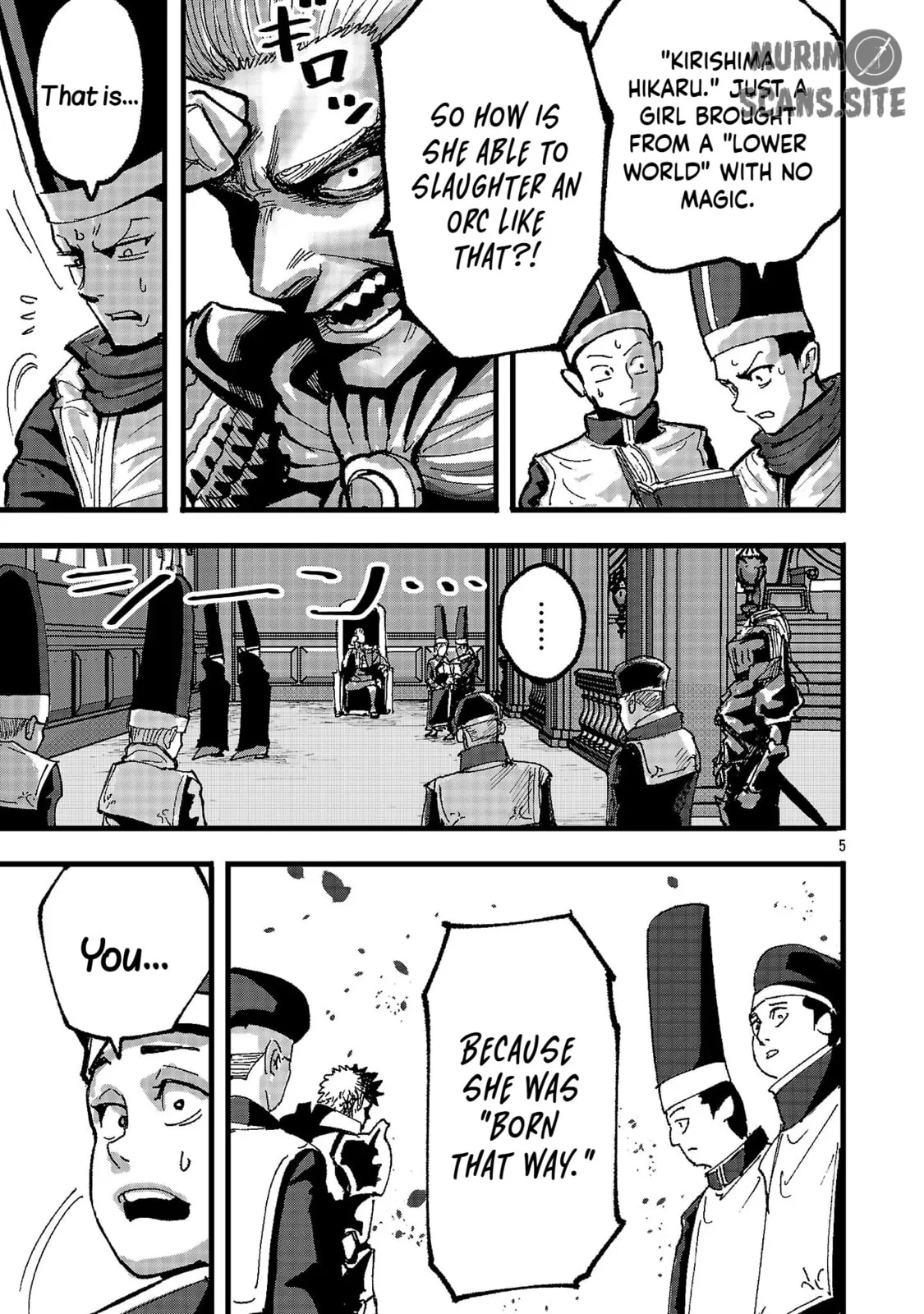 A Girl Awakens to Her "Talent for Slaughter" in Another World, chapter 2, page 5