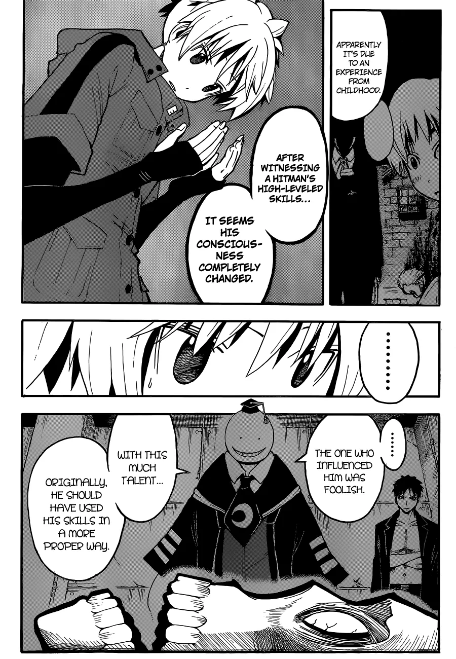 Assassination Classroom, chapter 110, page 4