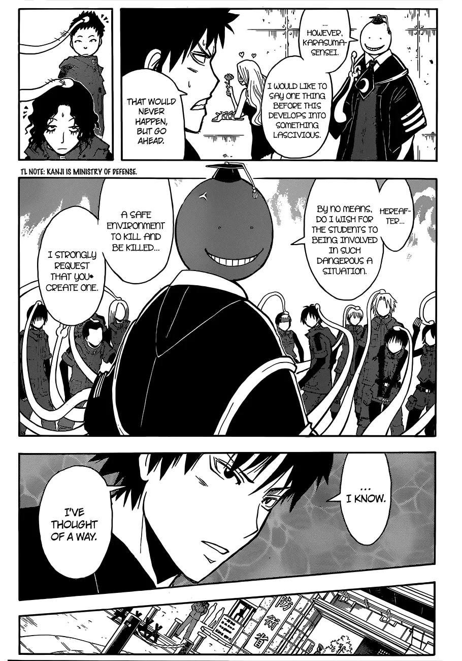 Assassination Classroom, chapter 110, page 11