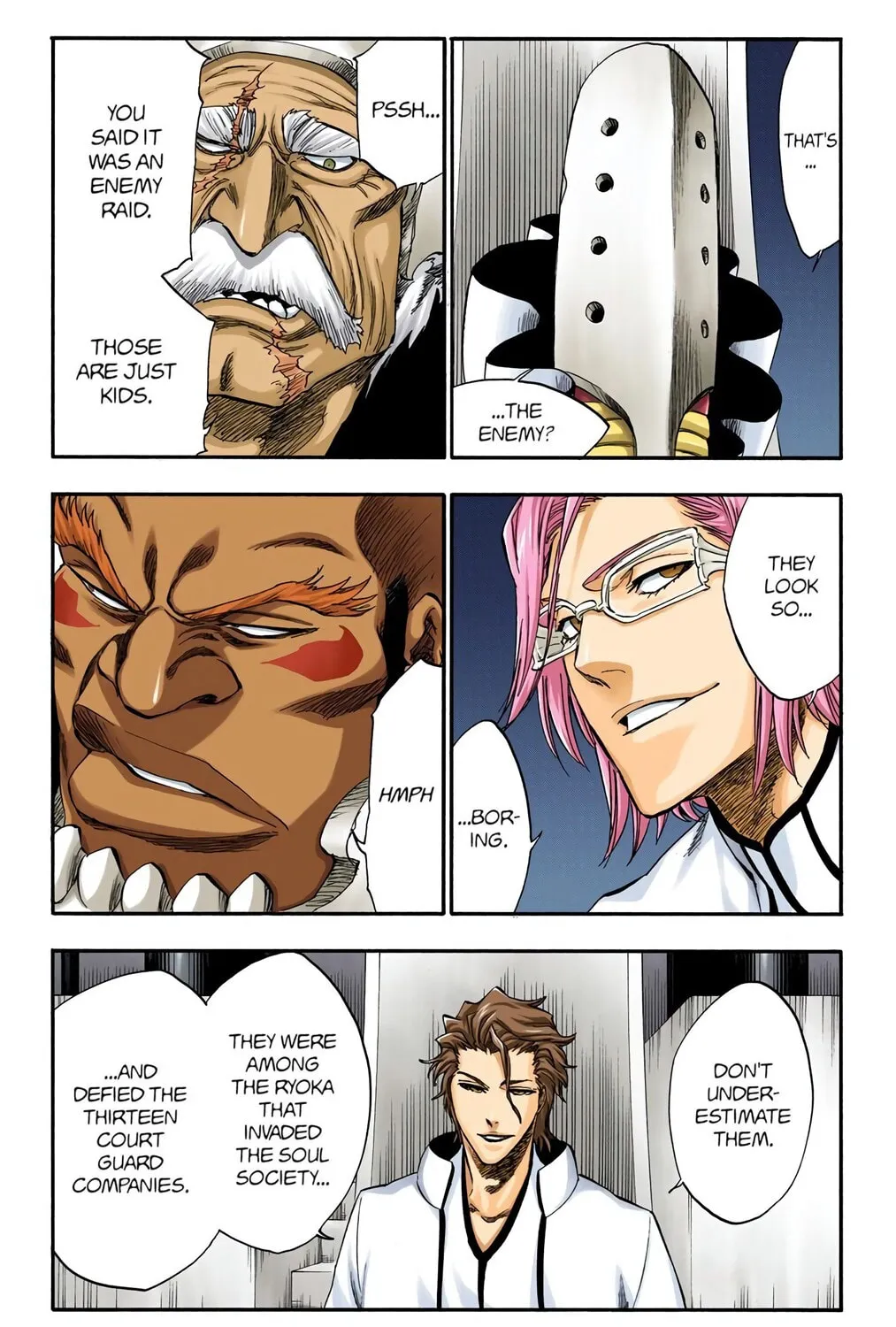 Bleach Colored Manga, chapter 245, page 9