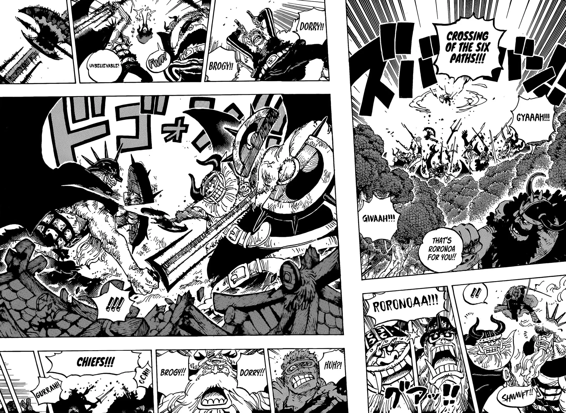 One Piece Manga, chapter 1173, page 4
