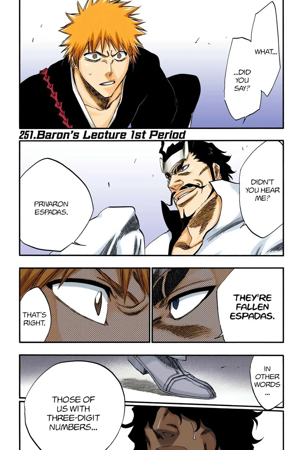Bleach Colored Manga, chapter 251, page 1