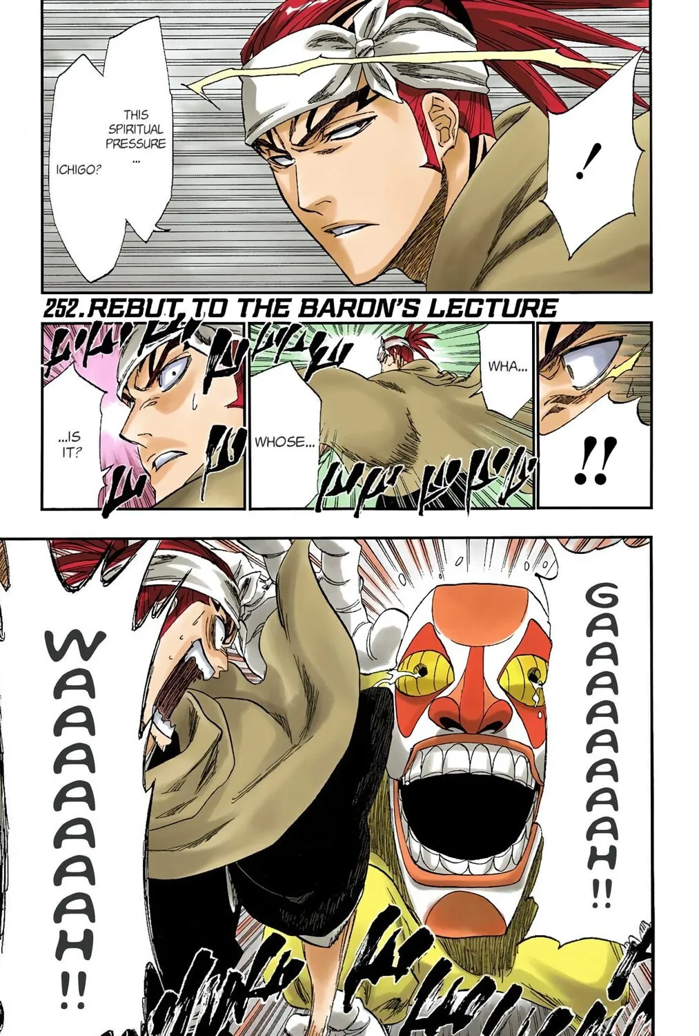 Bleach Colored Manga, chapter 252, page 1