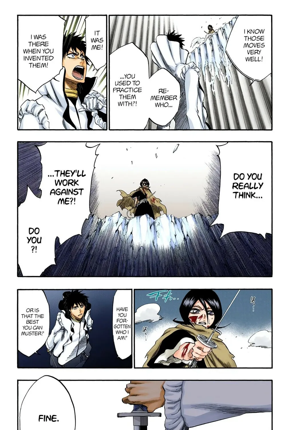 Bleach Colored Manga, chapter 265, page 36
