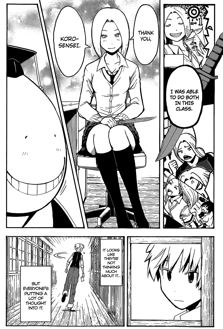 Assassination Classroom, chapter 111, page 14