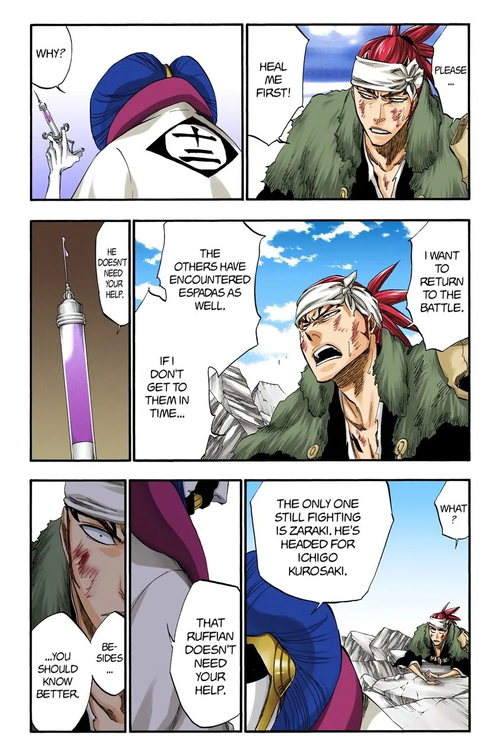 Bleach Colored Manga, chapter 307, page 5