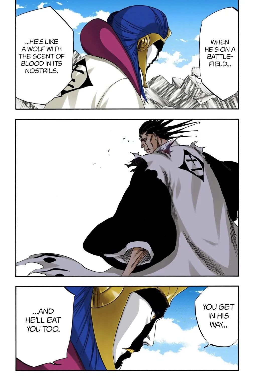 Bleach Colored Manga, chapter 307, page 7