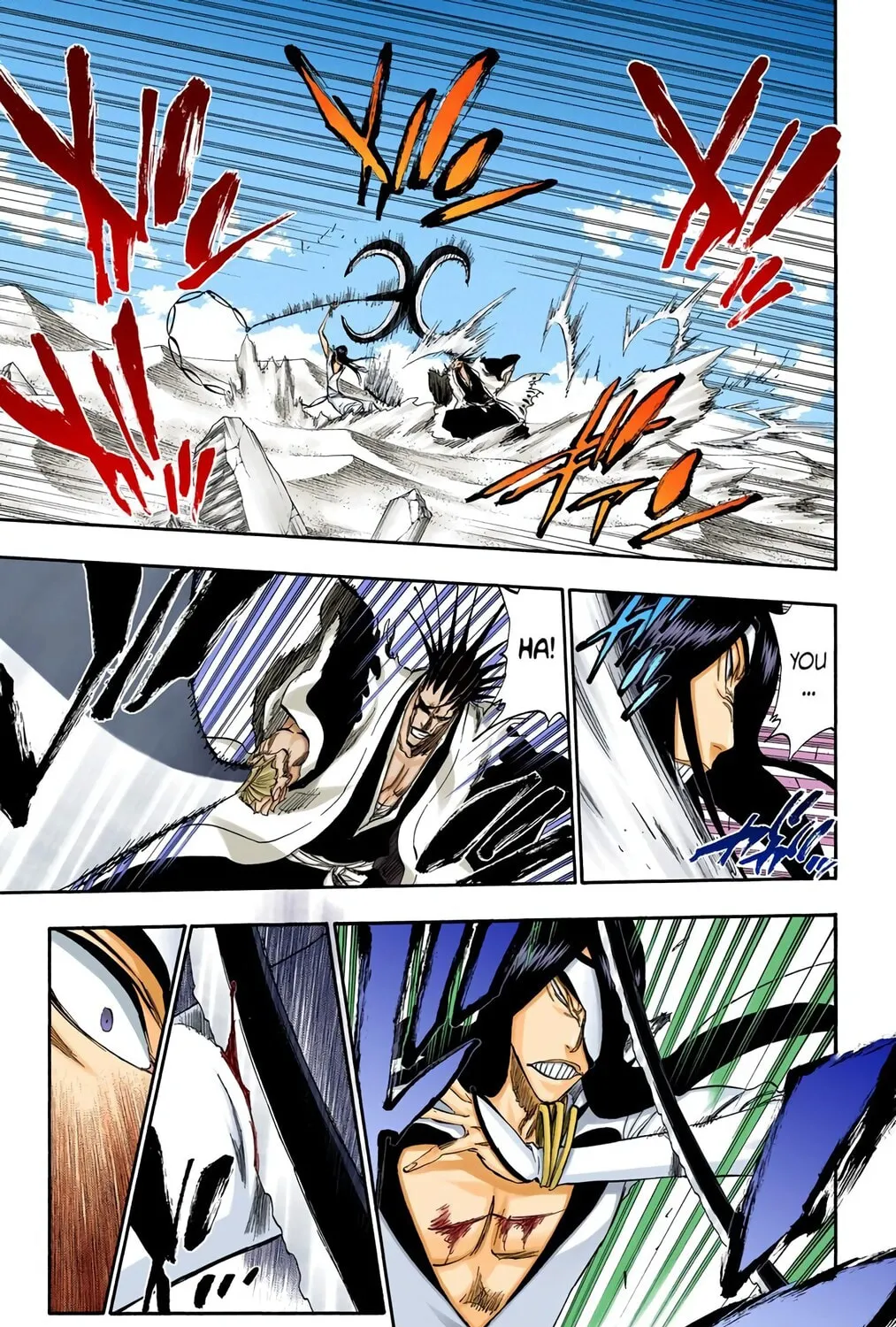 Bleach Colored Manga, chapter 308, page 17