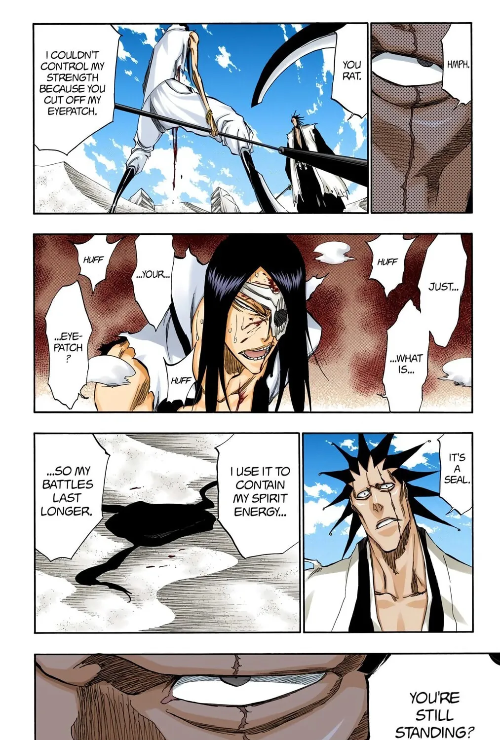 Bleach Colored Manga, chapter 309, page 7